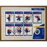 Feuillet souvenir coupe du monde 98 Footix