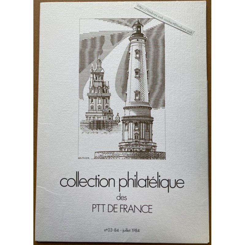 Collection philatélique des PTT de France - n°03-84 - juillet 1984