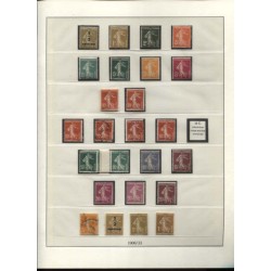 Timbres France de 1849 à 1949