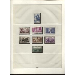 Timbres France de 1940 à 1951