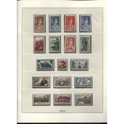 Timbres France de 1940 à 1951