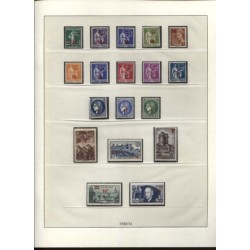 Timbres France de 1940 à 1951