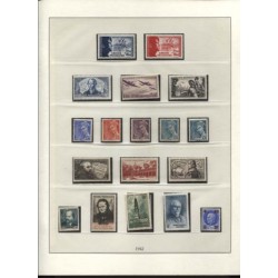 Timbres France de 1940 à 1951