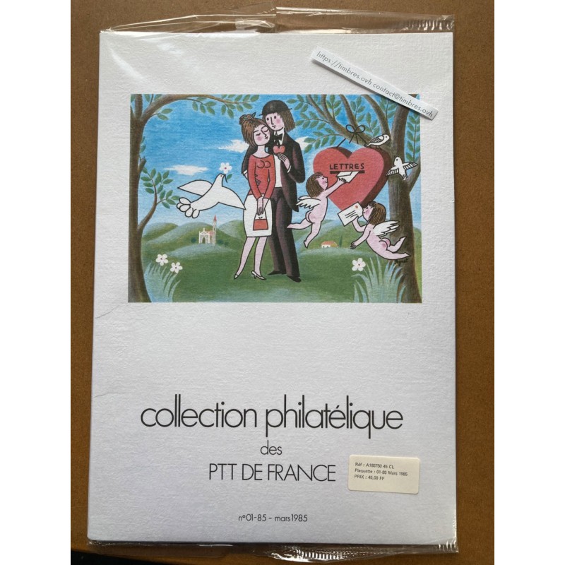 Collection philatélique des PTT de France - n°01-85 - mars 1985