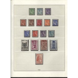 Timbres France de 1940 à 1951