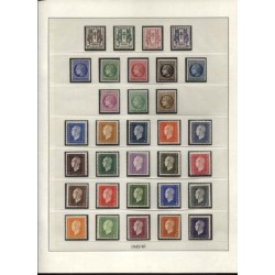 Timbres France de 1940 à 1951