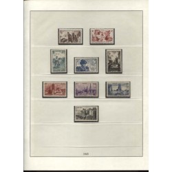 Timbres France de 1940 à 1951