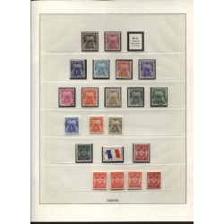 Timbres France de 1940 à 1951