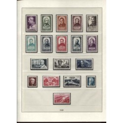 Timbres France de 1940 à 1951