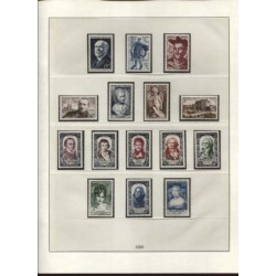 Timbres France de 1940 à 1951