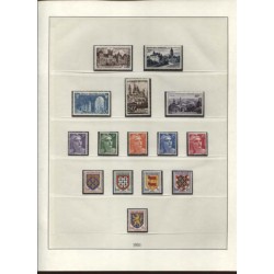 Timbres France de 1940 à 1951