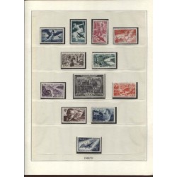 Timbres France de 1940 à 1951