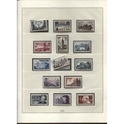 Timbres France de 1952 à 1963