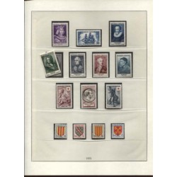 Timbres France de 1952 à 1963