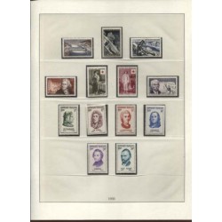 Timbres France de 1952 à 1963