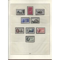 Timbres France de 1952 à 1963