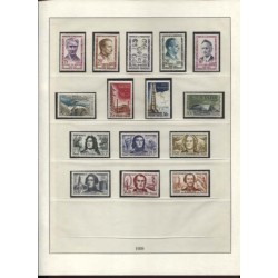 Timbres France de 1952 à 1963