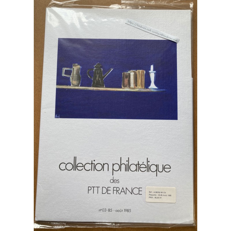 Collection philatélique des PTT de France - n°03-85 - août 1985