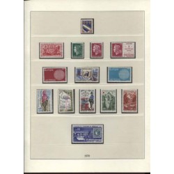 Timbres France de 1964 à 1973