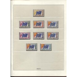 Timbres France de 1964 à 1973