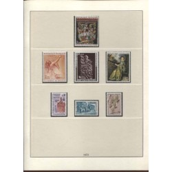 Timbres France de 1964 à 1973