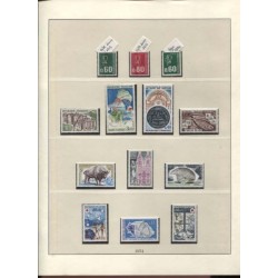 Timbres France de 1974 à 1980