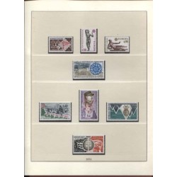 Timbres France de 1974 à 1980