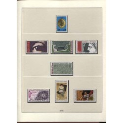 Timbres France de 1974 à 1980