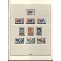 Timbres France de 1974 à 1980