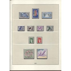 Timbres France de 1974 à 1980