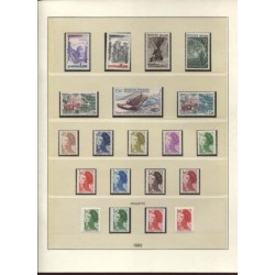 Timbres France 1981 à 1987