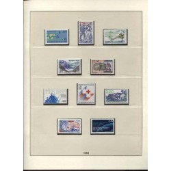 Timbres France 1988 à 1995