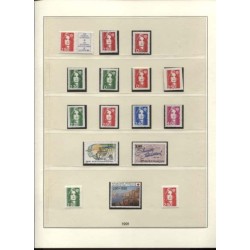 Timbres France 1988 à 1995