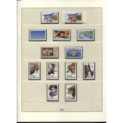 Timbres France 1988 à 1995