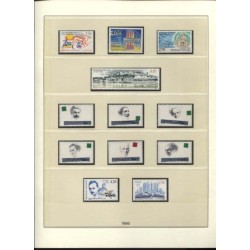 Timbres France 1988 à 1995