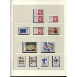 Timbres France 1988 à 1995