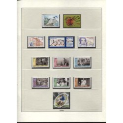 Timbres France 1996 à 2000