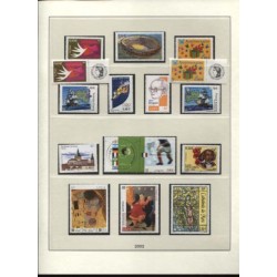 Timbres France 2001 à 2003