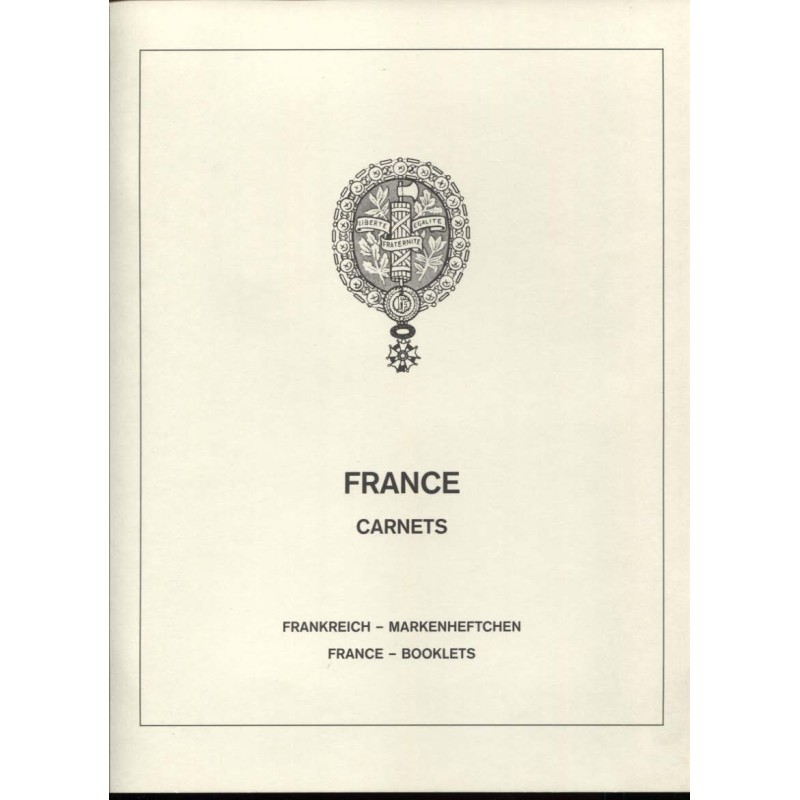 Carnets timbres France 1952 à 1997