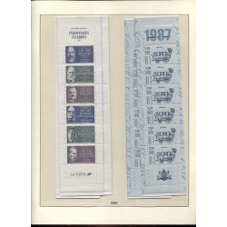 Carnets timbres France 1952 à 1997