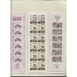 Carnets timbres France 1952 à 1997