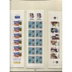 Carnets timbres France 1952 à 1997