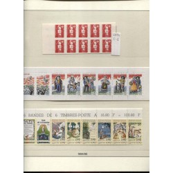 Carnets timbres France 1952 à 1997