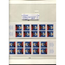 Carnets timbres France 1952 à 1997