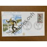 Enveloppe ouverture des jeux olympiques d'hiver 1968 - ski de fond