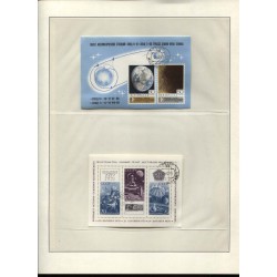 Timbres Russie et cosmos