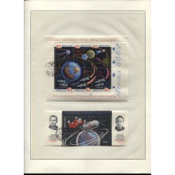 Timbres Russie et cosmos